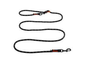 94725 rock adjustable leash black 2 3 m