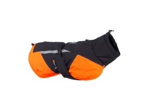 Bunda Glacier jacket 3.0 | černá/oranžová (Velikost 24)