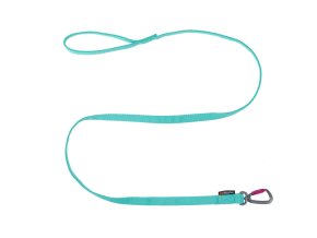 Odpružené vodítko Bungee leash | aqua (Délka 2m)