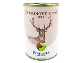 BOHEMIA MASO Zvěřinové ve vlastní šťávě