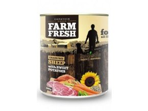 Farm Fresh Dog Sheep with Sweet Potatoes konzerva