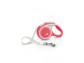 Vodítko FLEXI Comfort XS pásek 3m/12kg červená NEW