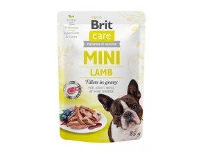 Brit Care Dog Mini Lamb fillets in gravy 85g