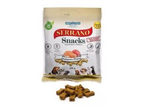 Serrano Snack for Dog-Salmon&Tuna 100g