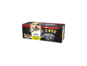 Sheba kapsa Drůbeží výběr pack 40x85g