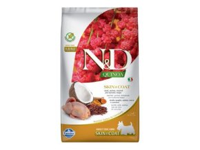 N&D Quinoa DOG Skin&Coat Quail Mini 2,5kg