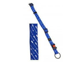 Obojek nylon ART Sportiv 20-35/10mm Modrá/Šipka Karlie