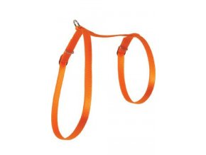 Postroj kočka nylon 10mm oranžový Zolux