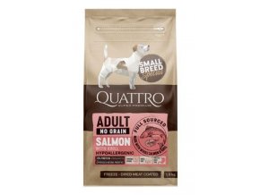 QUATTRO Dog Dry SB Adult Losos&Krill 1,5kg