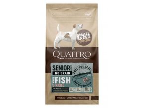 QUATTRO Dog Dry SB Senior/Dieta Ryby&Krill 7kg