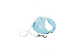Vodítko FLEXI Puppy pásek 2m/12kg sv. modrá