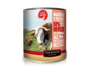 Topstein Masíčko v plechu - hovězí 800g