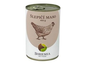 BOHEMIA MASO Slepičí ve vlastní šťávě