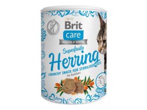 Brit Care Cat Snack Superfruits Herring 100g