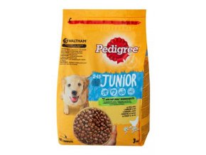 Pedigree Dry Junior kuřecí s rýží 3kg