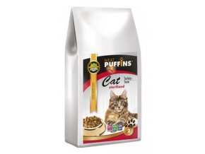 Puffins Cat Sterilised Turkey&Tuna 2kg