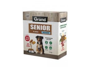 GRAND Dry Senior tuňák 11kg