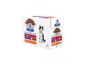 Hill's Fel. PD I/D Digestive Care Chicken Kapsa 12x85g