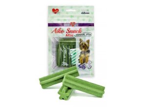 Pochoutka pes Mini dentální tyčinky 60g