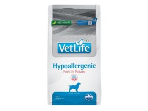 Vet Life Natural DOG Hypo Pork & Potato 2kg