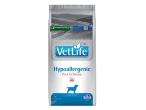 Vet Life Natural DOG Hypo Pork & Potato 12kg