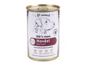 All Animals DOG hovězí mleté 400g