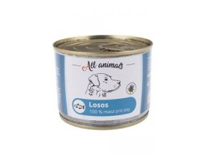 All Animals DOG losos mletý 200g