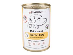 All Animals DOG kuřecí kousky 400g