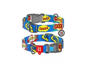 Obojek nylon OMG! QR (31-49cm/2,5cm)
