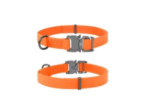Obojek voděod.Collartex Fastex oranž.(24-40cm/2cm)