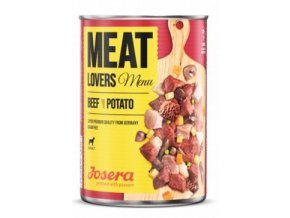 Josera Dog konz.Meat Lovers Menu Beef with Potato 800g