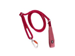 Vodítko Hurtta Adjustable lanové červené 120-180cm/8mm