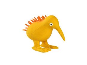 Hračka pes WHISTLE latex,pískací,oranžová Kiwi