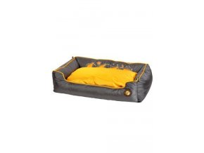 Pelech Running Sofa Bed XL oranžovošedá Kiwi