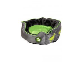 Pelech Running Oval Bed L zelenošedá Kiwi