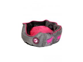 Pelech Running Oval Bed M růžovošedá Kiwi