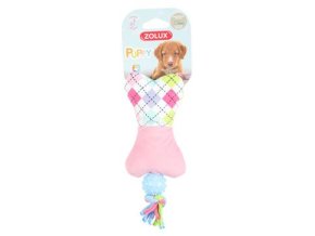 Hračka pes PUPPY Tiny Bone plyš Zolux