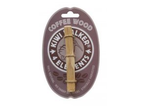 Hračka pes 4Elements Coffee Wood dřevo XS Kiwi