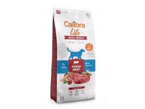 Calibra Dog Life Adult Medium Fresh Beef 12kg