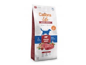 Calibra Dog Life Senior Medium Fresh Beef 12kg