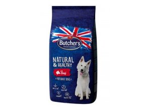 Butcher's Dog Natural&Healthy Dry s hovězím masem 15kg