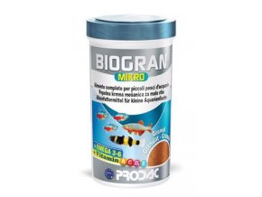Krmivo pro ryby Prodac Biogran Mikro 50g