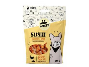 VetExpert Mr.Bandit pochoutka SUSHI kuře a ryba 500g