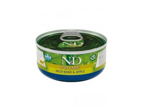 N&D CAT PRIME Adult Boar & Apple 70g