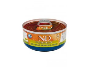 N&D CAT PUMPKIN Adult Boar & Apple 70g