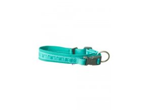 Obojek Hurtta Casual ECO paví zeleň 30-40cm