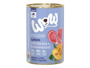 WOW konzerva Jehněčí s dýní Adult 800g