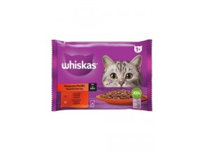 Whiskas kaps. Klasický výběr zel. šťávy 4x85g