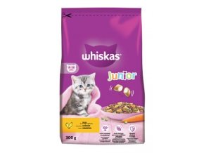 Whiskas Dry Junior s kuřecím masem 300g