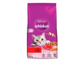 Whiskas Dry s hovězím masem 3,8kg